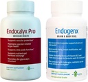 Endocalyx Pro & Endogenx Health Essentials Combo: Advanced Vascular Protection, Nitric Oxid Support und umfassende Multi-Vitamin Gehirn & Body Supplement - 240 Kapseln
