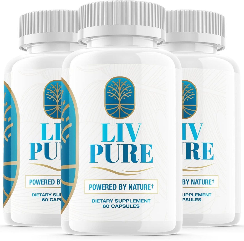 (3 Pack) Liv Pure Powered by Nature Advanced Formula Live Pure Perification Function Supplement (180 capsule)