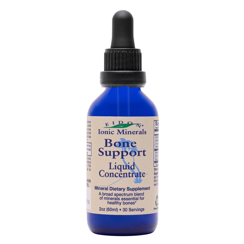 Eidon Mineral Wellness Support Liquid Supplement - Ionic Trace Mineral Tropfen Wasser, Calcium, Magnesium, Zink, Manganese, Silica, Schwefel, Boron, Bioverfügbar - 2 oz