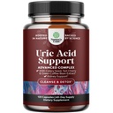 Extrait de fèves de café vert pour le nettoyage et la désintoxication de l'acide urique - Haricots de café vert avec curcuma, cerise de tart et graines de céleri pour adultes - Flush quotidien d'acide urique pour les articulations support et nettoyant pour le rein – 120 Ct