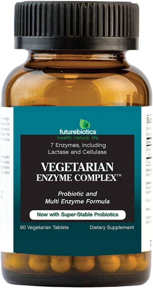 Futurebiotics Vegetarischer Enzymkomplex, 90 Tabletten