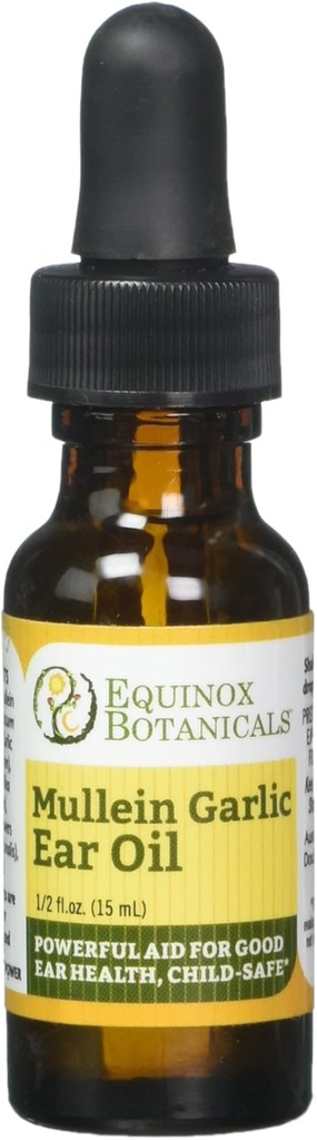 Equinox Botanicals Mullein Knoblauchohröl .5 oz