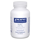 Pure Encapsulations NAC 600 mg - N-Acetyl Cystein NAC Supplement für Lung Health & Immun Support, Liver Support & Antioxidantien* - mit Freeform N-Acetyl-L-Cystein - 180 Kapseln
