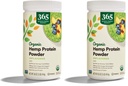 365 par le marché des aliments entiers, Protéines en poudre de chanvre biologique, 16 once (paquet de 2)