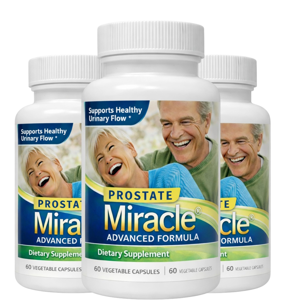 3 pack Prostate Miracle Formule avancée