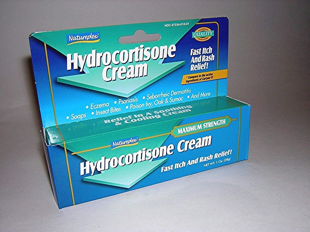 Naturalplex Hydrocortisone Crema - Net Wt. 1 oz