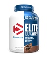 Dymatize Elite 100% Whey Protein Powder, 25g Protein, 5.5g BCAAs & 2.7 L-Leucin, Quick Absorbing & Fast Digesting für Optimale Muskel Erholung, Rich Chocolate, 5 Pfund (63 Servierungen)