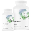 THORNE - Detox Duo - Liver, Kidney, & Immune Support Bundle - NAC & Glycine - 30 a 125 Serve