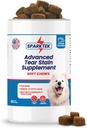Tear Stain Soft chew Supports Dogs Eye Care Enhanced with Lutein Omega-6 Omega-3 Cranberry Extract Helps Eliminate Tear Stains Lubricates Eyes and Supports Immune System from Allergies