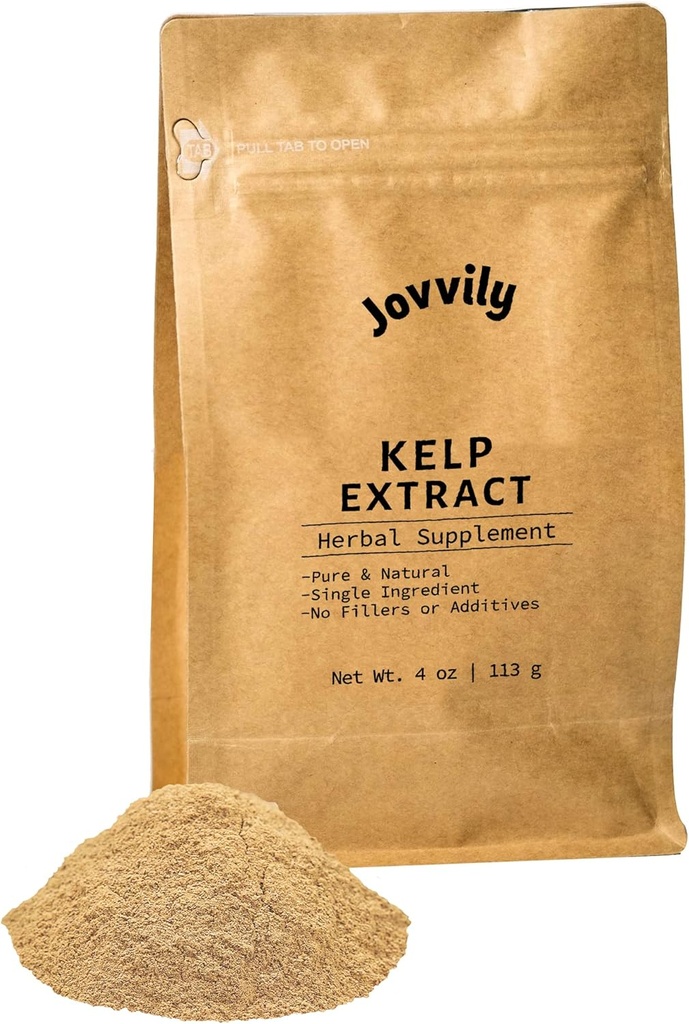Poudre d'extrait de Kelp - 4 oz - Superfood - Aucun additif - Toujours pur