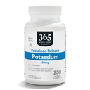 365 par marché des aliments entiers, libération prolongée de potassium 99mg, végétalien, 250 comprimés
