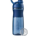 BlenderBottle SportMixer Shaker Bottiglia Perfetta per Protein Shakes e Pre Workout, 28 once, Navy