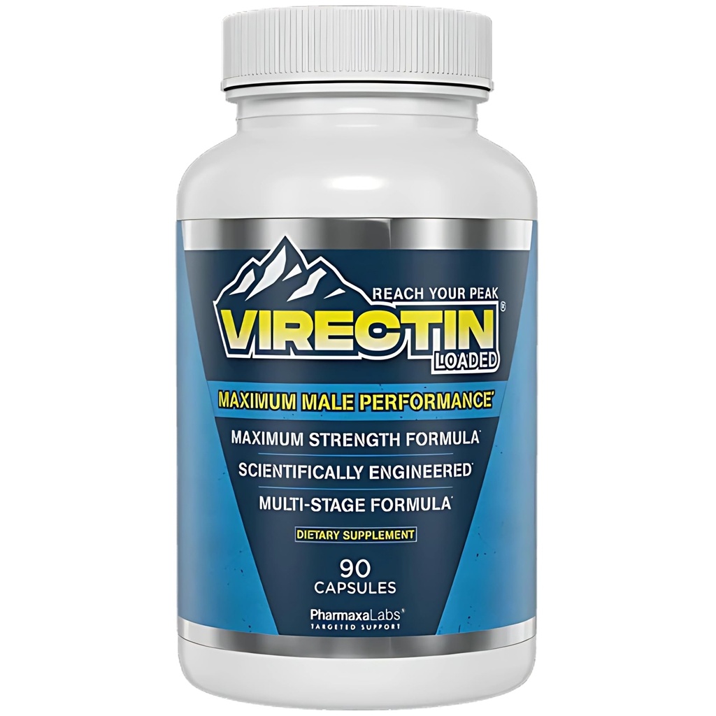 Virectin caricato supplemento dietetico (90 Cap) 1 confezione