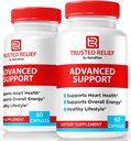 (2 Pack) Trusted Relief Capsules, Official TrustedRelief Complete Support Pills, All Natural Formula for Stable Levels & Healthy Circulation, Premium Supplement Bewertungen (120 Kapseln)