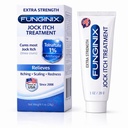 FUNGINIX Jock Itch Trattamento - Allevia prurito, bruciore, scalare, e Chafing, Trattamento Anti Itch naturale con Tolnaftate, Crema Topica Piacevole (1 oncia)