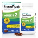 PreserVision AREDS 2 Augen Vitamine, #1 Augenarzt Empfohlene Marke, Lutein und Zeaxanthin Ergänzung mit Vitamin C, Vitamin E, Zink und Kupfer, 130 Softgels (Minigels)