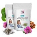 Kräutertee für Menopause - Koffeinfrei - Hormonal Balance + Hot Flashes – 28 Tage MENOPAUSE Kräutertee - schwarzer Kohosh, Gingko, roter Klee, Zimtchip, grüner Tee, licorice, Menopause Unterstützung Tee