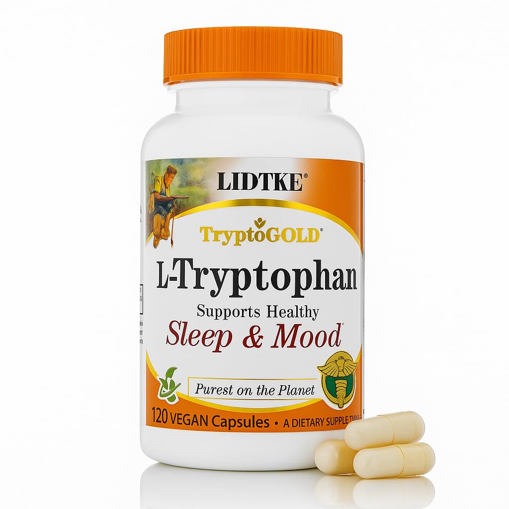 Lidtke Technologies L-Tryptophan Kapseln, 120 Zähler