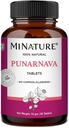 Punarnava Tablets by mi Nature| 90 Tablets, 1000 mg| 45 giorni Fornitura delle compresse di erbe| Vegan | Boerhaavia diffusa| da India