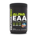 NutraBio Alpha EAA - Acides aminés tout-jour pour la croissance et l'hydratation musculaires - Acides aminés essentiels avec nootropiques et adaptogènes- Plein spectre EAA BCAA Poudre - 30 portions - New York Punch