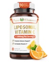 Liposomale Vitamin C Nahrungsergänzung, Kapseln Non GMO, Soja frei, Glutenfrei