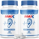 IDEAL PERFORMANCE (2 Pack) Synapse XT Max Tinnitus Supplément Pro Premium Relief Pills (120 Capsules)