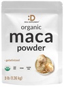 Organisches peruanischen Maca Root Powder, 3lbs – einfach digested Gelatinized Form – Kräuter-Superfood-Ergänzung für Männer und Frauen – unterstützt Immun- & Energie-Gesundheit – Non-GMO