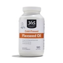 365 von Whole Foods Market, Flax Seed Oil, 180 Count