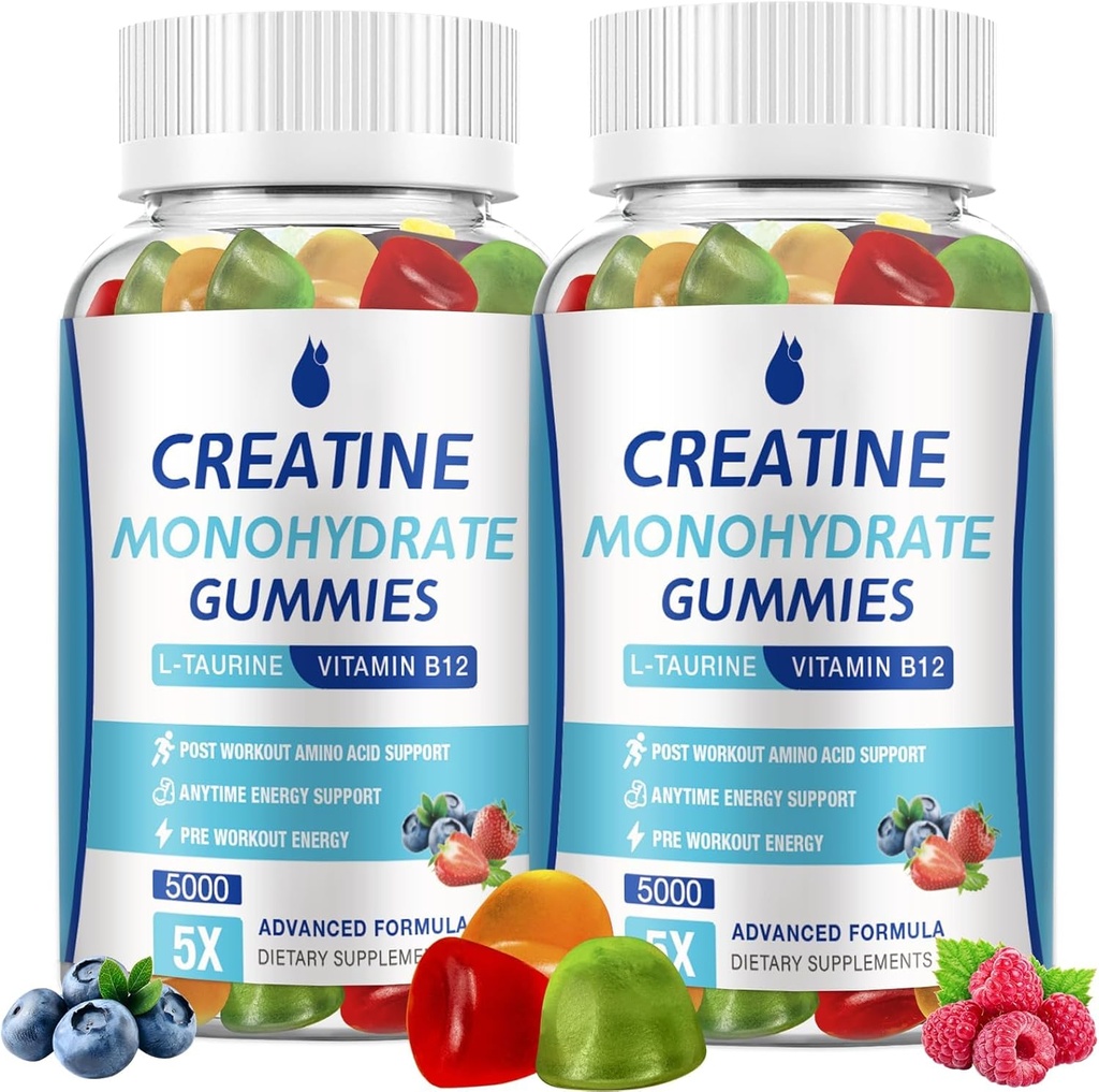 Kreatin Monohydrat Gummi 2 Packungen