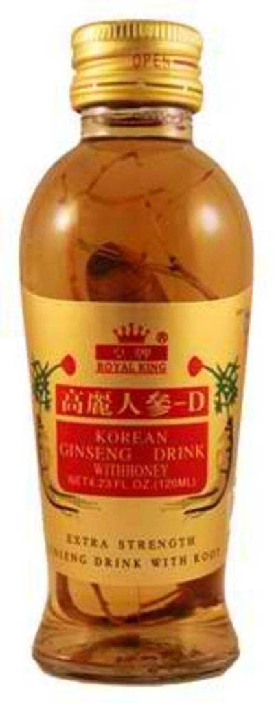 Royal King Ginseng Boissons au miel avec racine 10ct