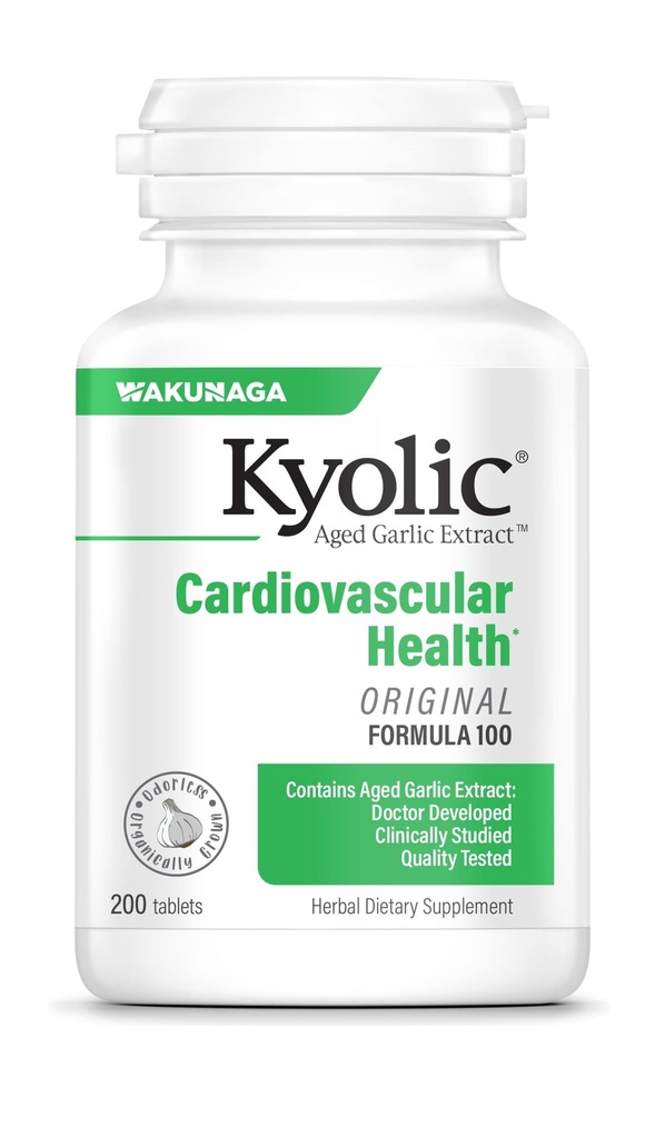 Kyolic Aged Knoblauch Extrakt Formel 100, Herz-Kreislauf
