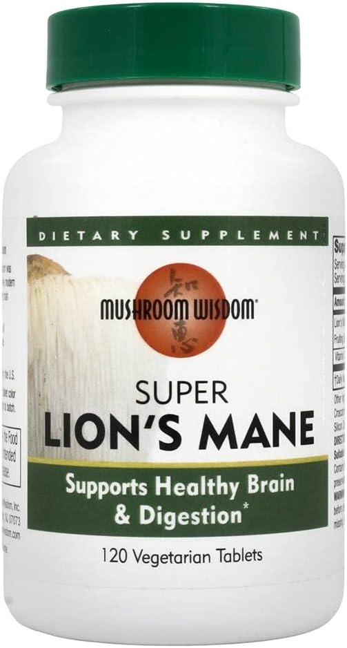 Maitake Products, Mushroom Saggezza Super Lion's Mane - 120 vcaps