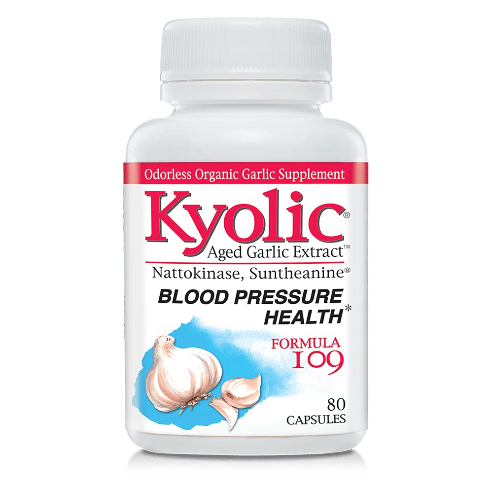 Kyolic Aged Garlic Extract Formula 109, 160 caps by Kyolic (Pack of 2)