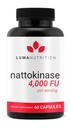 Luma Nutrition Nattokinase Supplement - Japanese Natto 4000 FU Per Serving, Premium Heart Health Support - Vegan & Gluten Free - 60 Capsule - Made in Italy