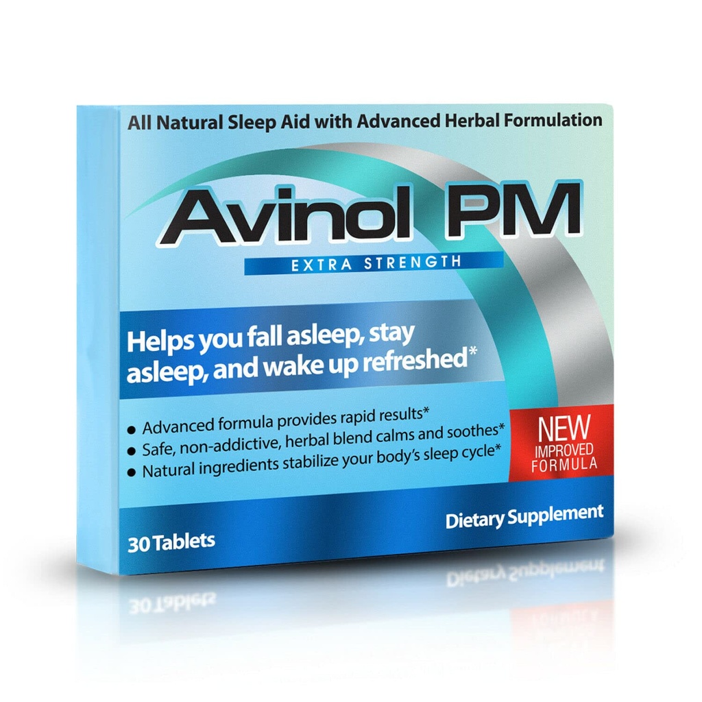 Extra Strength - Supplément de sommeil naturel (30ct)