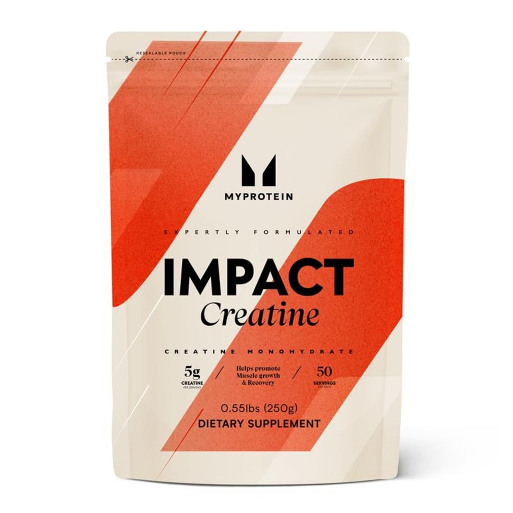 Myprotéine Poudre monohydratée de créatine, 0,5 Lb (50 portions) Poudre de créatine pure non aromatisée, supplément post/préentraînement pour tous les sports et exercices