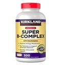 Kirkland Signature Super B-Komplex mit Elektrolyten, 500 Tabletten (2 Packung)