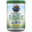 Garten des Lebens Super Greens Pulver Smoothie & Mix, Probiotics & Digestive Enzyme für Verdauungs-Gesundheit, Bio Superfoods Ernährung Obst und Gemüse für Frauen und Männer Energie, Original, 60 Portionen