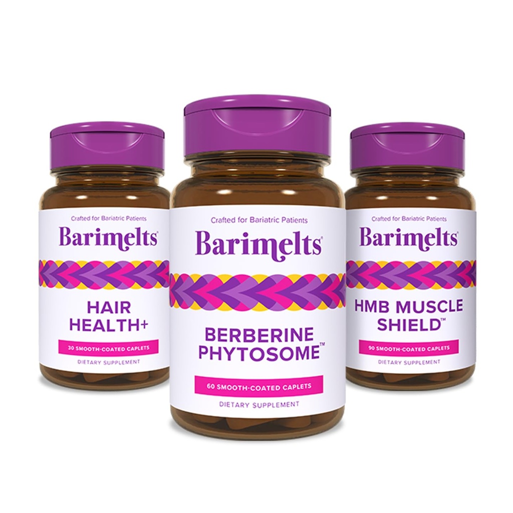 BariMelts alimenta il vostro pacchetto di viaggio, salute dei capelli+, scudo del muscolo HMB e fitosoma della berbina