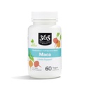 365 par Marché des aliments entiers, Maca Standardized + Full Spectrum Blend, Libido Support, Capsules Vegan, 60 Compte