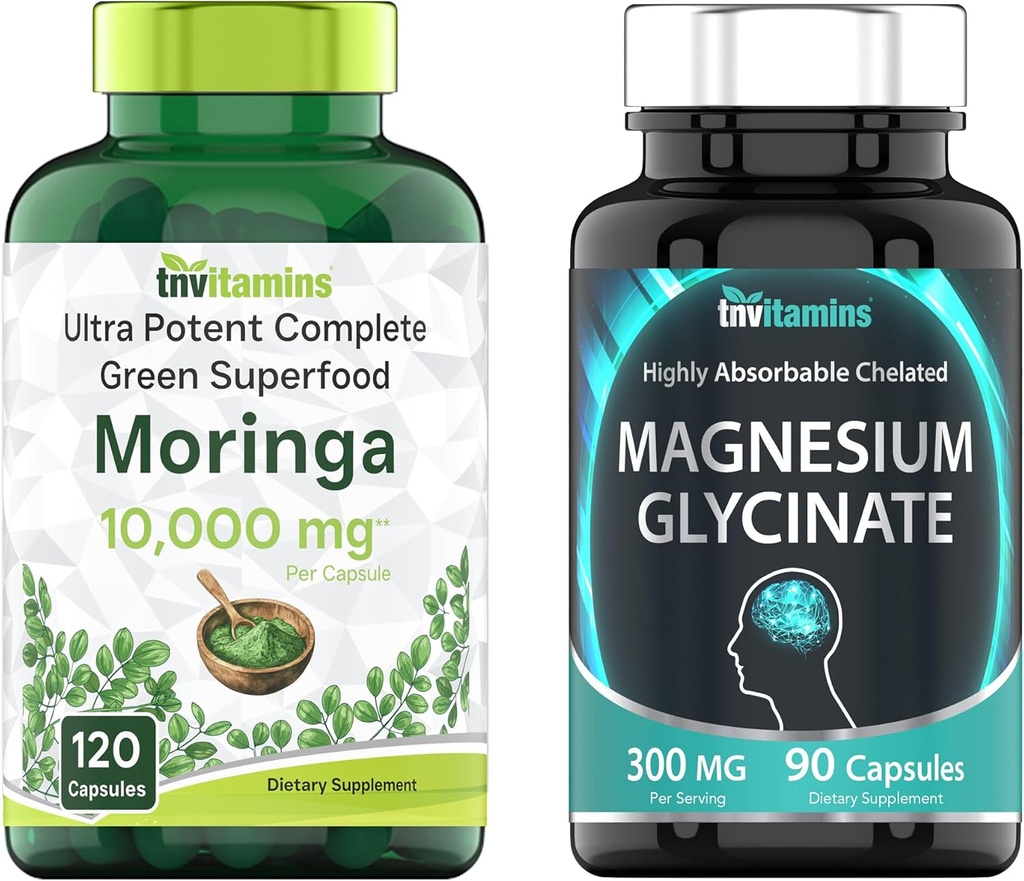 tnvitamins Moringa & Magnesio Glycinate