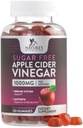 Gummie di Aceto di Sidro di Mele per la perdita di peso 1000mg - Gummy di Aceto di Mela Vegan per Detox & Cleanse, Pillole di Integratore di ACV, Vitamina B12, Gomma ACV senza zucchero, Non OGM, Nutrizione della Natura - 120 Gummies