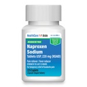 HealthCareAisle Naproxen Sodium, 220 mg - 225 caplets - Mal de tête analgésique, jusqu'à 12 heures de soulagement