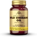 Solgar Huile d'Origan Sauvage, 60 Softgels - Concentré - Immune Support - Non OGM, sans gluten, sans lait - 60 portions