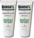 Basix Skin Defence Repair Cream (Twin Pack) Kigelia African Sausage Tree Soothes Eczema Psoriasis Dermatitis Acne Ingredienti naturali per pelli secche di prurito Limone Ginger Plum Rosemary Vitamin E Rose Aloe