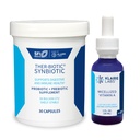 Klaire Labs Ther-Biotic Synbiotic Probiotic (30 capsule) & Micellized Vitamin A Liquid (1 oz / 600 Serve) 5000 IU Bundle - Digestive Health & Immune Support - Hypoallergenic 2 Prodotto Set