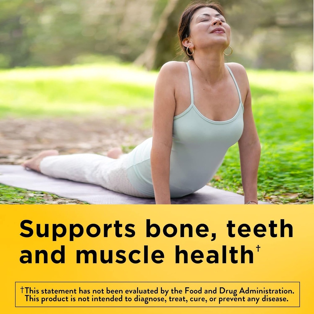 Nature Made Vitamin D3 2000 IU (50 mcg), Nahrungsergänzung für Knochen, Zähne, Muskel- und Immungesundheitsunterstützung, 90 Softgel, 90 Tage Versorgung (Pack mit 2)