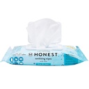 The Honest Company Fragrance Free Sanitizing Alcohol Wipes | Antibakterielle + Safe for Hands | Kills 99% Germs, Made With Aloe | 50 Count (1 Pack)
