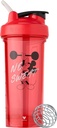 BlenderBottle Mickey & Friends Shaker Bottiglia Pro Series, Perfetto per Protein Shakes e Pre Workout, 28-Ounce (C05115)