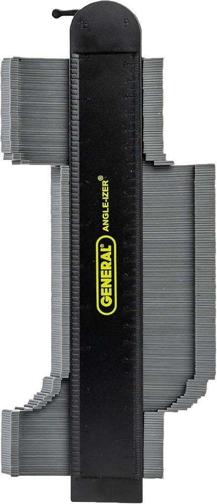 Outils généraux Contour Gauge avec serrure 833X - Outil de recherche d'angle de 10" pour l'amélioration de la maison - Gadgets pour hommes